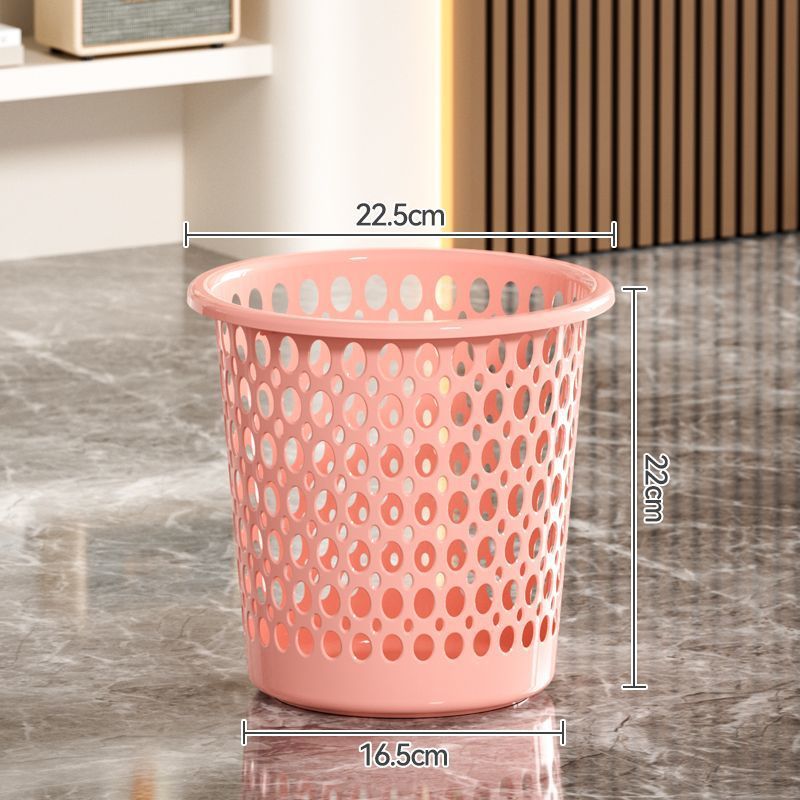 Cesta de almacenamiento hueca pequeña gran capacidad a prueba de fugas a prueba de olor canasta de papel de cocina doméstica sala de estar gruesa basura grande al por mayor