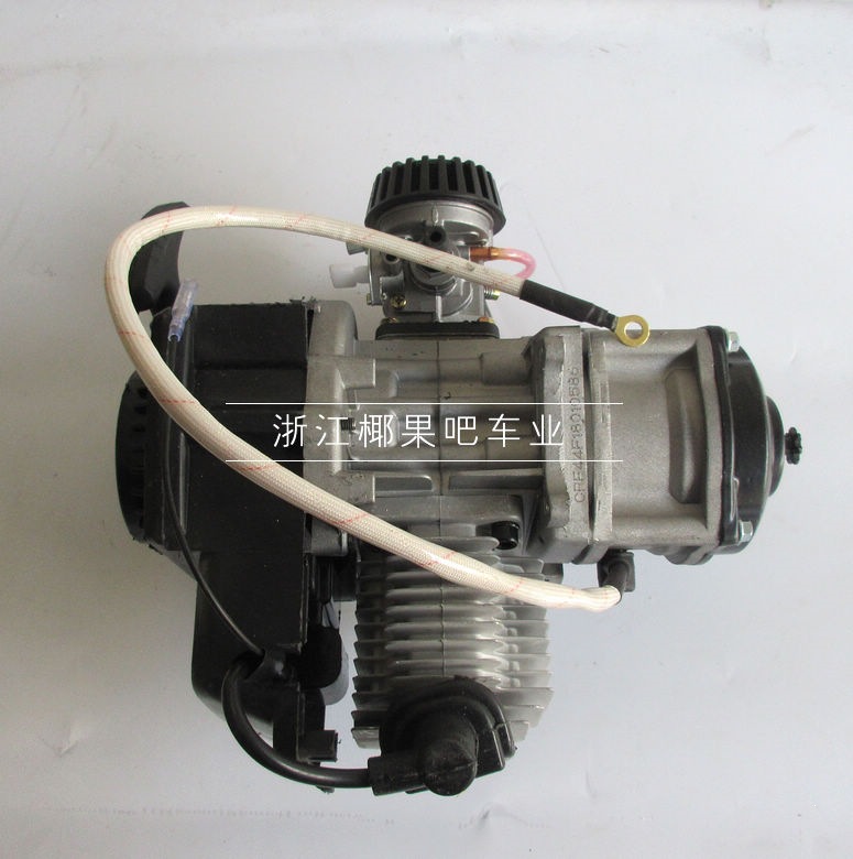 Mini motorcycle, small sports car, 49CC 2-stroke hand-pull gasoline engine, with electric start gasoline engine