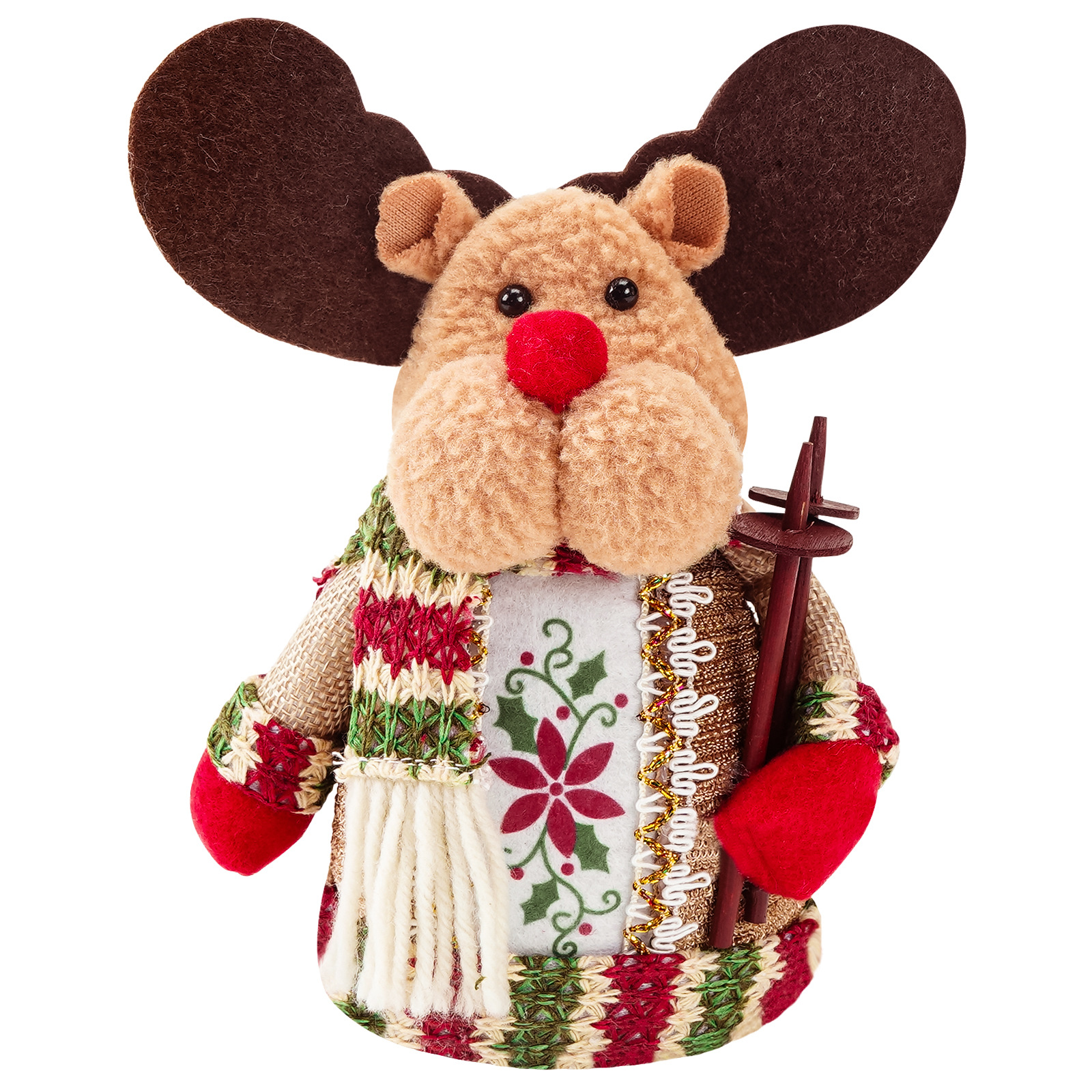 Navidad muñeca Santa muñeco de nieve alce Navidad decoración suministros Navidad atmósfera decoración muñeca