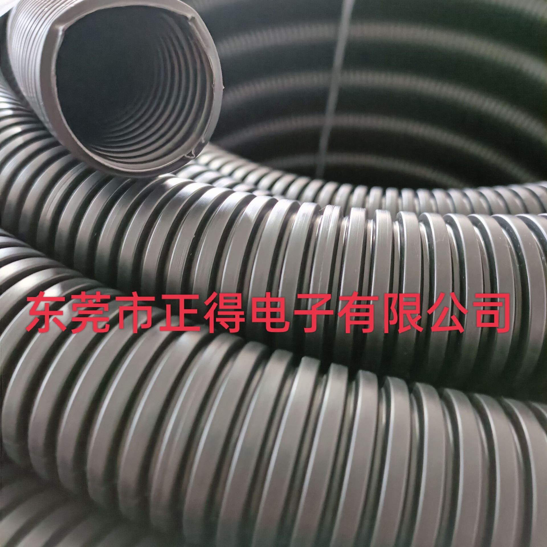 DODE牌   现货供应汽车用抗压阻燃波纹管 汽车线束防火波纹管厂家
