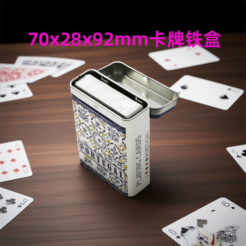 Dongguan factory wholesale tablet candy small iron box band-aid packing box tinplate box flip poker packaging Dongguan factory wholesale tablet candy small iron box band-aid packing box tinplate box flip poker packaging