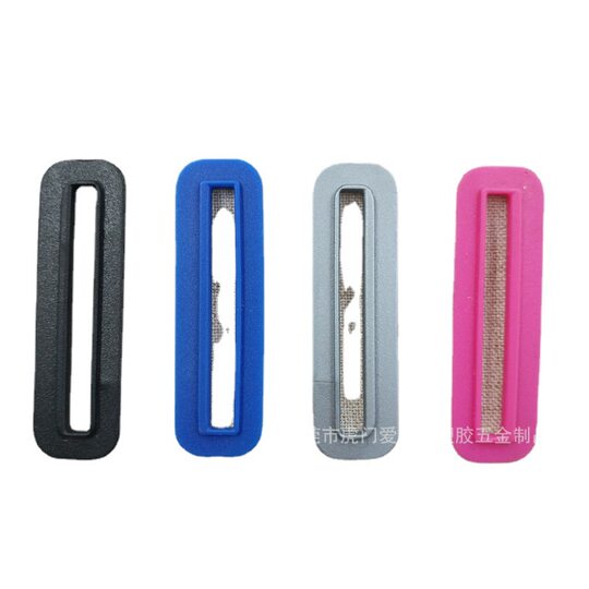 Mobile phone arm belt buckle line plastic buckle sewing buckle long square buckle PE soft plastic buckle factory spot