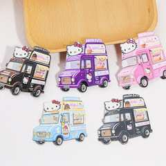 アクリル KT 猫車ペンダント diy キーホルダーバッグペンダント車のペンダントアクセサリーペンダントアクセサリー