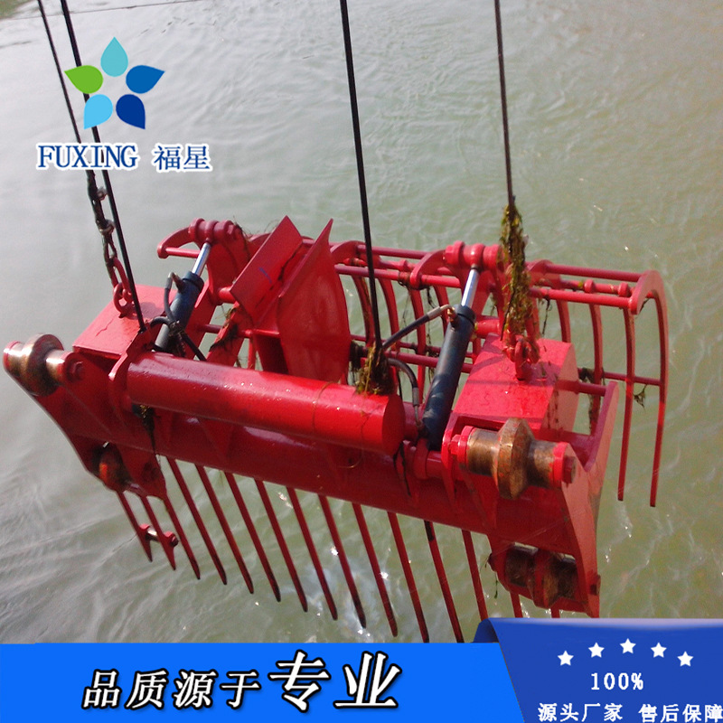 可预定 格栅除污机 悬挂式移动液压抓斗清污机