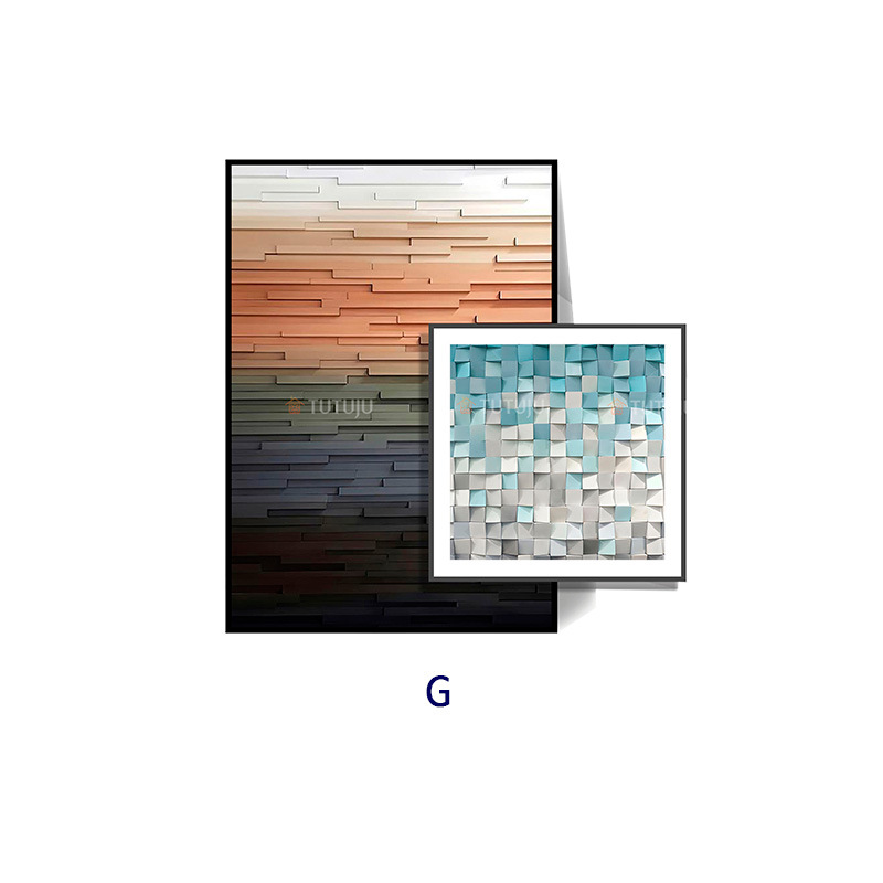 Pintura decorativa para pared de sala de estar, pintura sobre lienzo, pintura para cabecera de dormitorio principal, pintura colgante para comedor, pintura de estrellas y diamantes