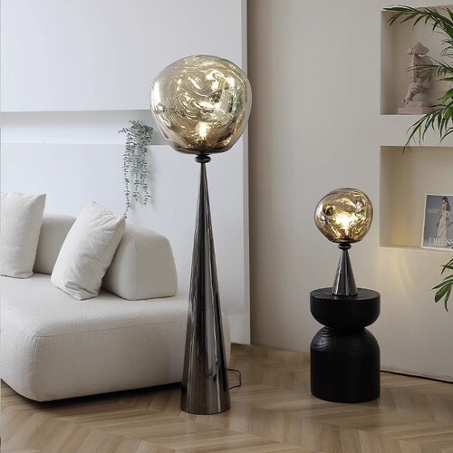 Volcanic lava table lamp Italian designer Nordic bedroom personality creative art hotel villa decoration table lamp