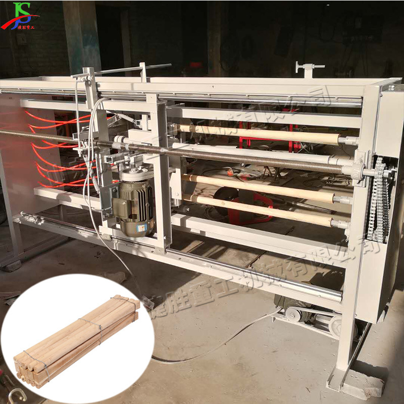 Máquina automática de la azada máquina de madera muebles fábrica de cuatro estaciones de barra redonda máquina de escritorio punta azada de madera lijadora