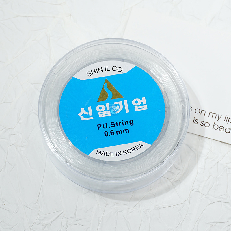 【箱入り】韓国輸入弾力線DIY弾力縄水晶ビーズ透明に引っ張られています。|undefined
