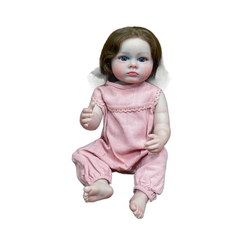 cm pesado muñeca regalos de goma blanda juguetes 55 simulación de chicas para acompañar a los niños Tu muñeca