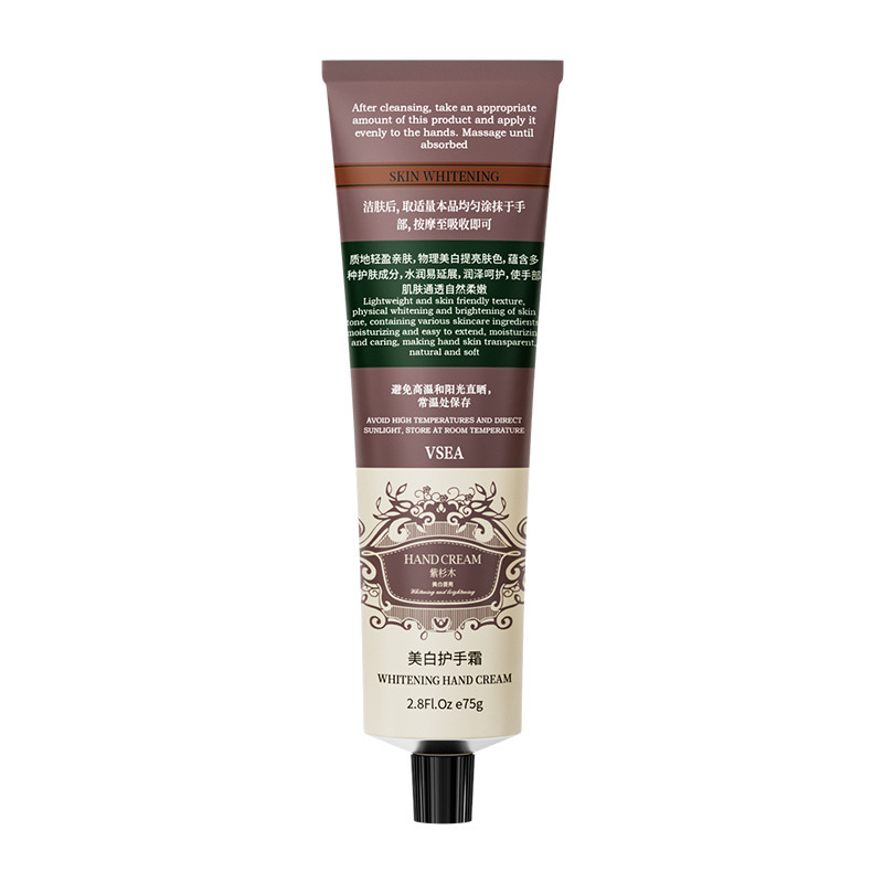 VSEA blanqueamiento perfumes crema de manos hidratante humectante mejora la secedad de alto valor de la piel mano fabricante de caja de regalo