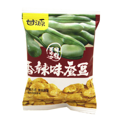Ganyuan Brand Crab Roe Flavor Edamame Bulk Snack Specialty Food with Meat Floss Sauce Beef Spicy Five-Spice Leisure Snack