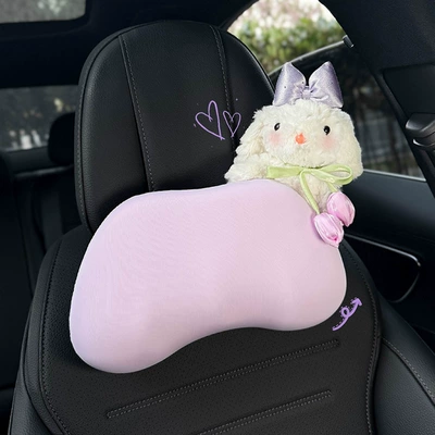 Cushion Car Lumbar Support — Headrest