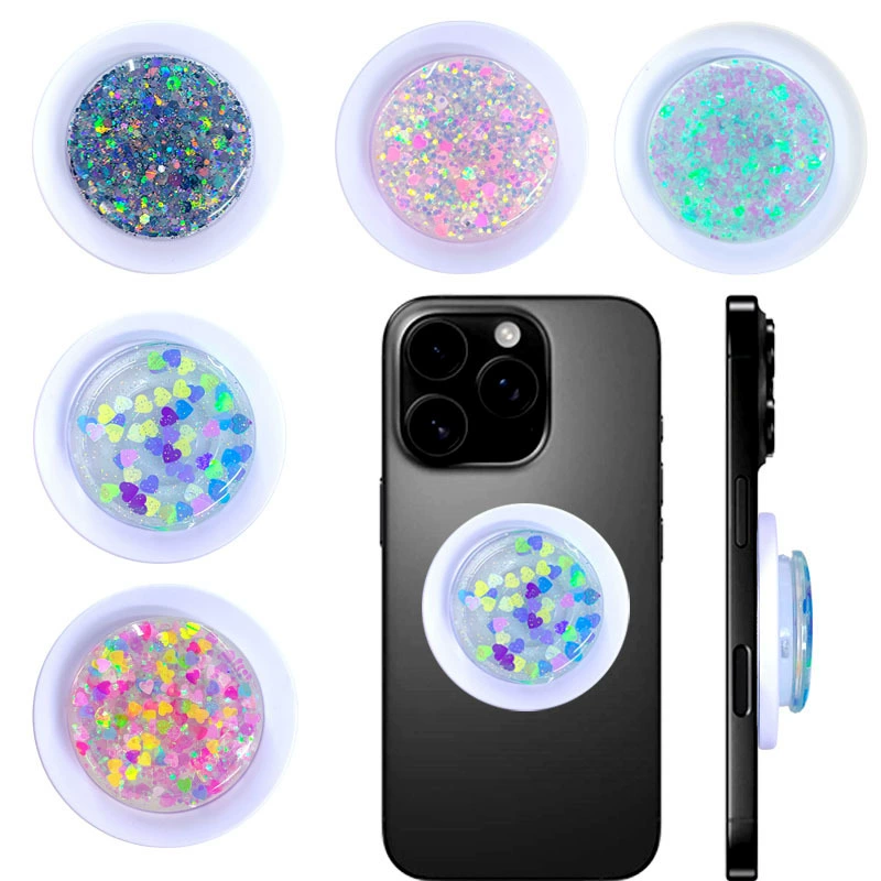 [Smart Love] Магнитная подушка безопасности для мобильного телефона MagSafe, выдвижная круглая красочная подставка для стола с ленивым кольцом