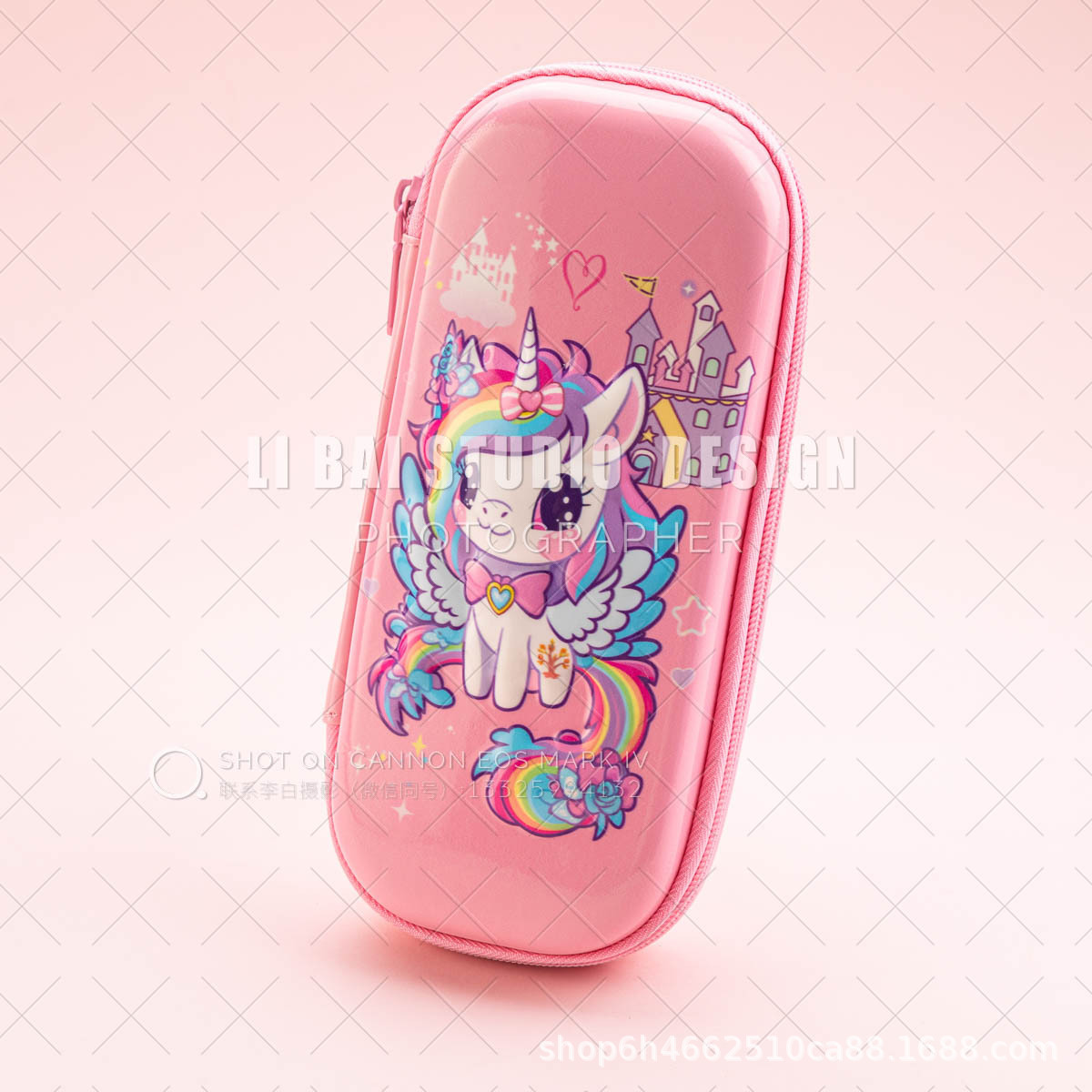 迪兰仕 Pencil case, capacious waterproof gift box for elementary school students for kindergarten, 3D