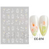 Nail stickers, fresh adhesive fake nails for nails, suitable for import, new collection, flowered