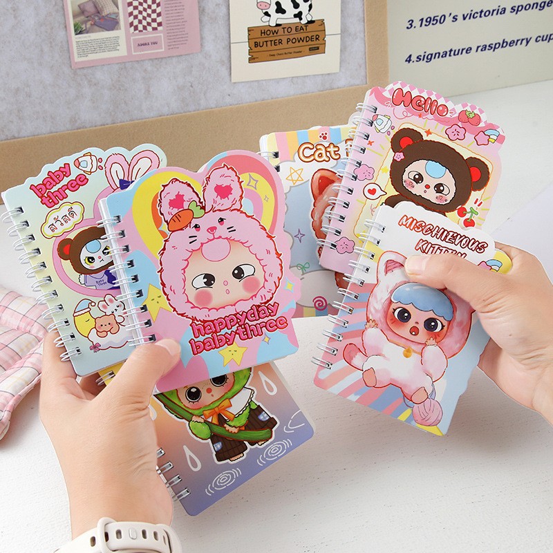 Libro de bobina Sanliou de alto valor Notebook Stitch Student Cuaderno de diario de bobina de 100k