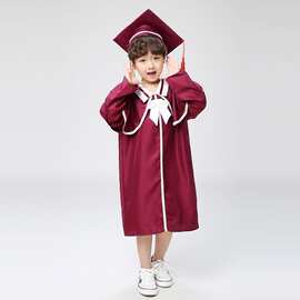 儿童幼儿园中小学生合唱披肩博士服帽毕业班典礼拍照学士服演出服