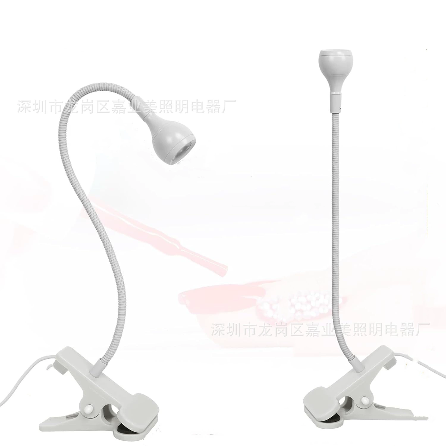 Светодиодная лампа для ногтей, новая лампа для выпечки ногтей, УФ-отверждение, фиолетовый свет, USB-зажим для ногтей, фототерапия, ночник