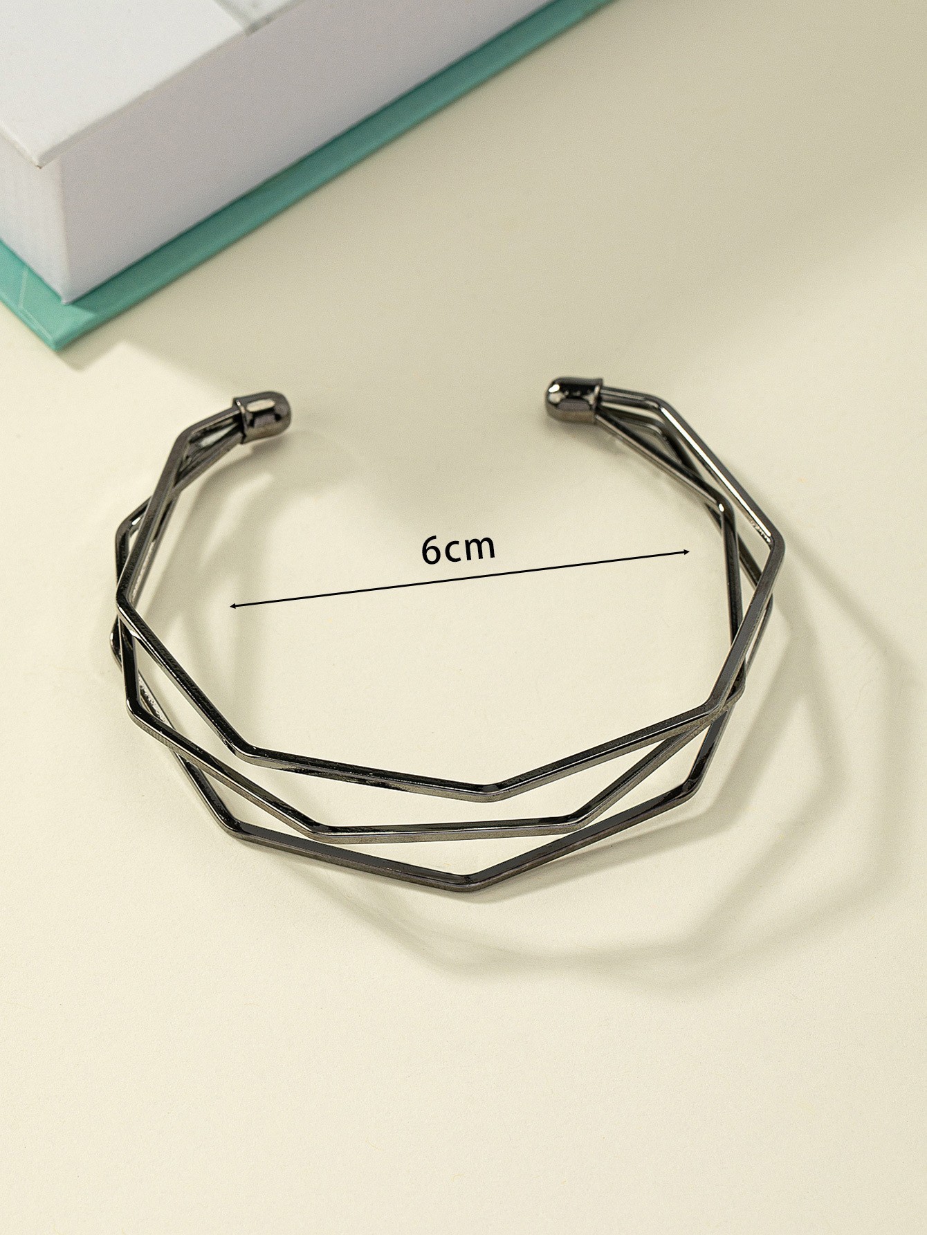 Geometric Pattern Simple Style Classic Style Geometric Alloy Wholesale Bangle