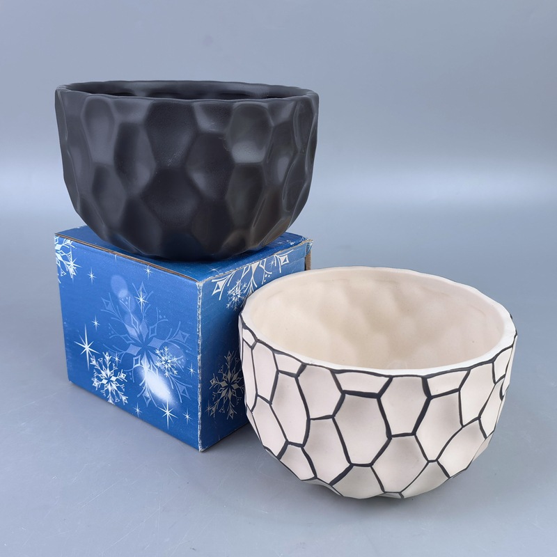 Vela de aromaterapia en relieve de cerámica doméstica europea hecha a mano transfronteriza, botella vacía, vela, candelabro, taza de vela