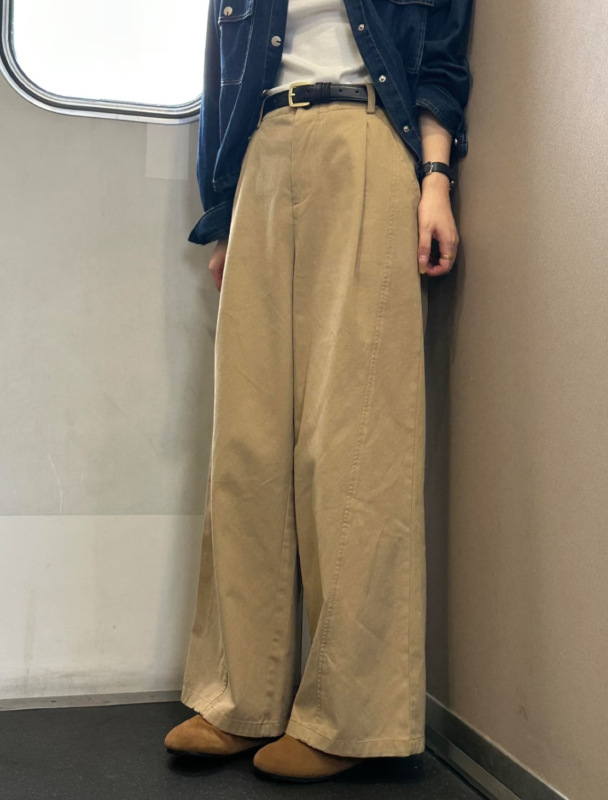 慵懒风百搭阔腿裤女垂感休闲直筒裤宽松高腰遮胯显瘦高级长裤|undefined