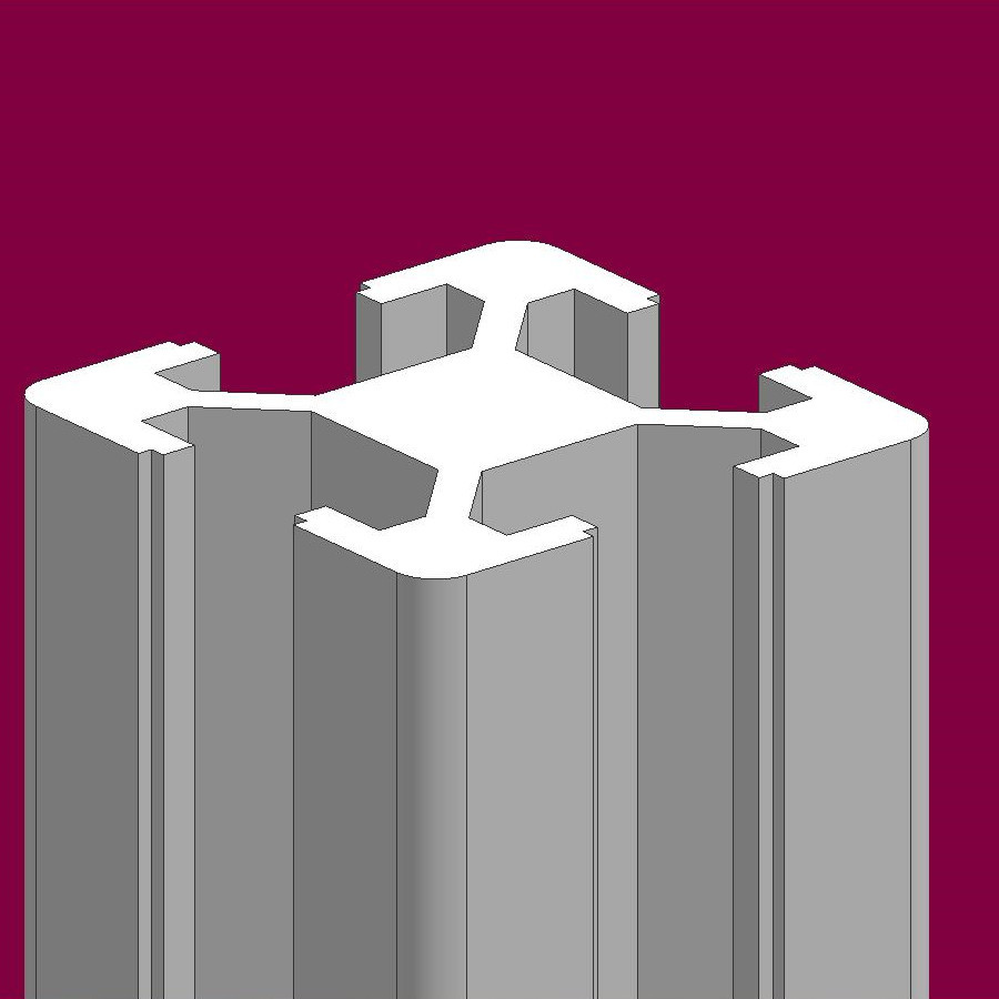 供应20x20流水线国标铝材 工作台架20x20铝镁合金6061