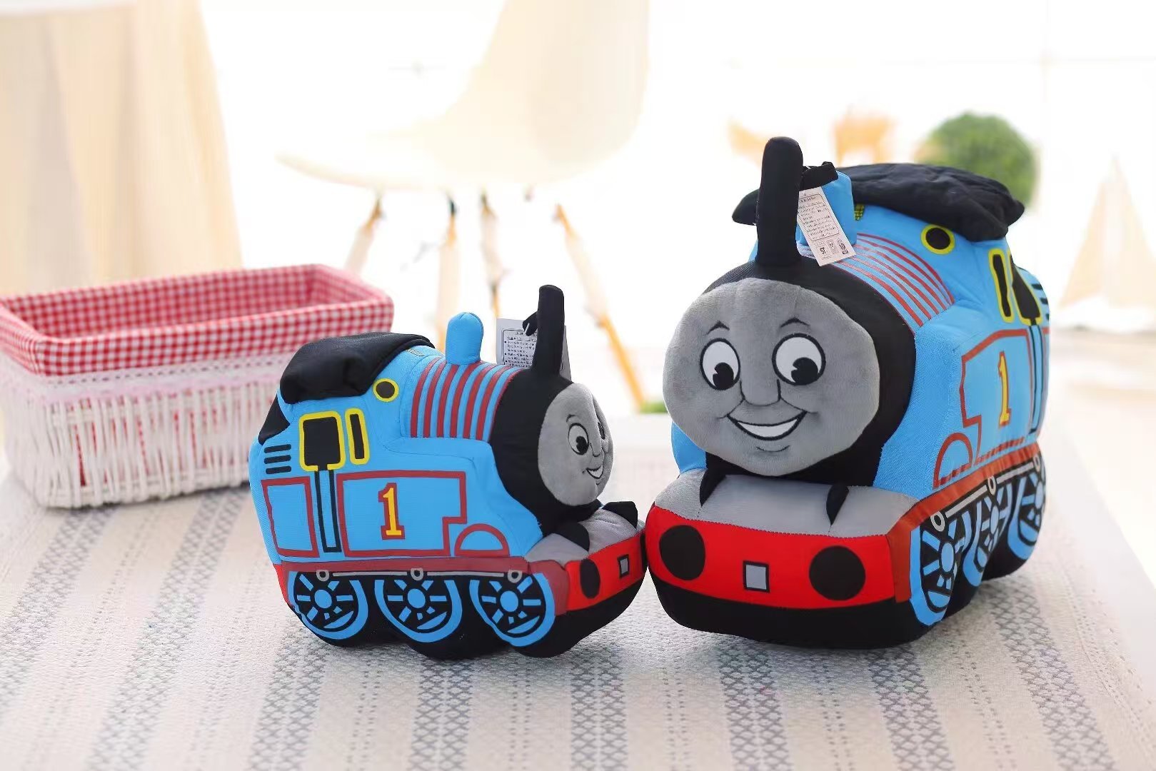 Thomas the Train Plush Toy Pillow Children's Birthday Gift Short Plush Selection