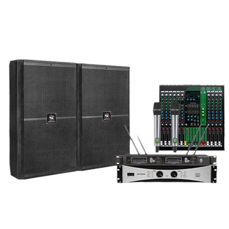 Directo de fábrica Altavoz profesional solo 15 pulgadas rendimiento al aire libre CONFERENCIA DE BODA KTV bar etapa de audio traje