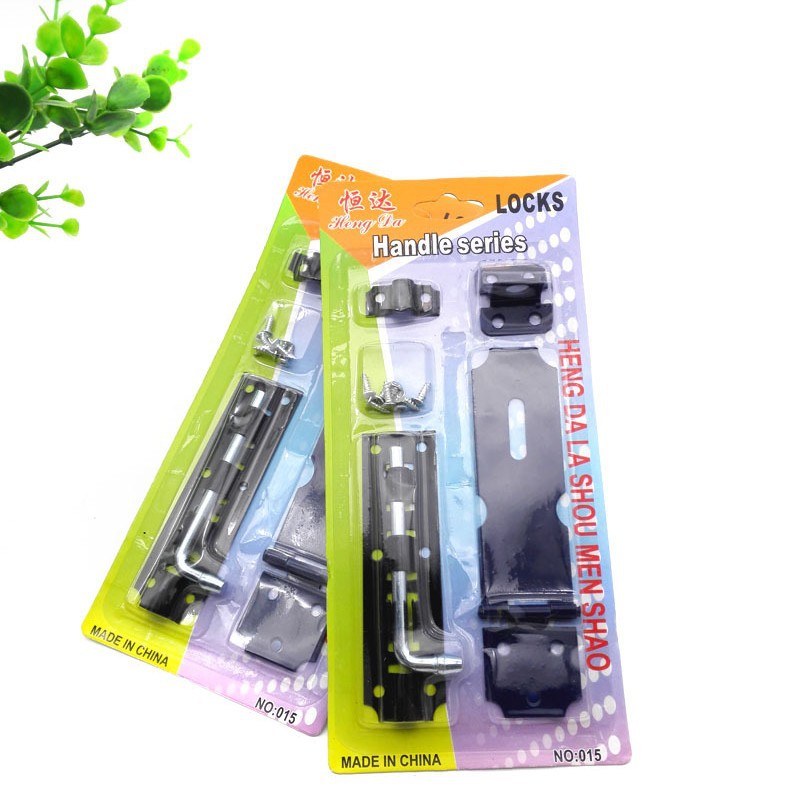 D2242 puerta hebilla perno combinación antirrobo puerta perno cerradura herramientas de hardware Yiwu 2 yuanes al por mayor