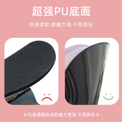 Silicone wrist mouse pad for women, comfortable computer, soft anti-slip hand rest pad, thickened anti-slip wrist rest, cute game mat