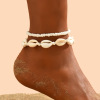 Ankle bracelet, organic set, European style, suitable for import, boho style, wholesale