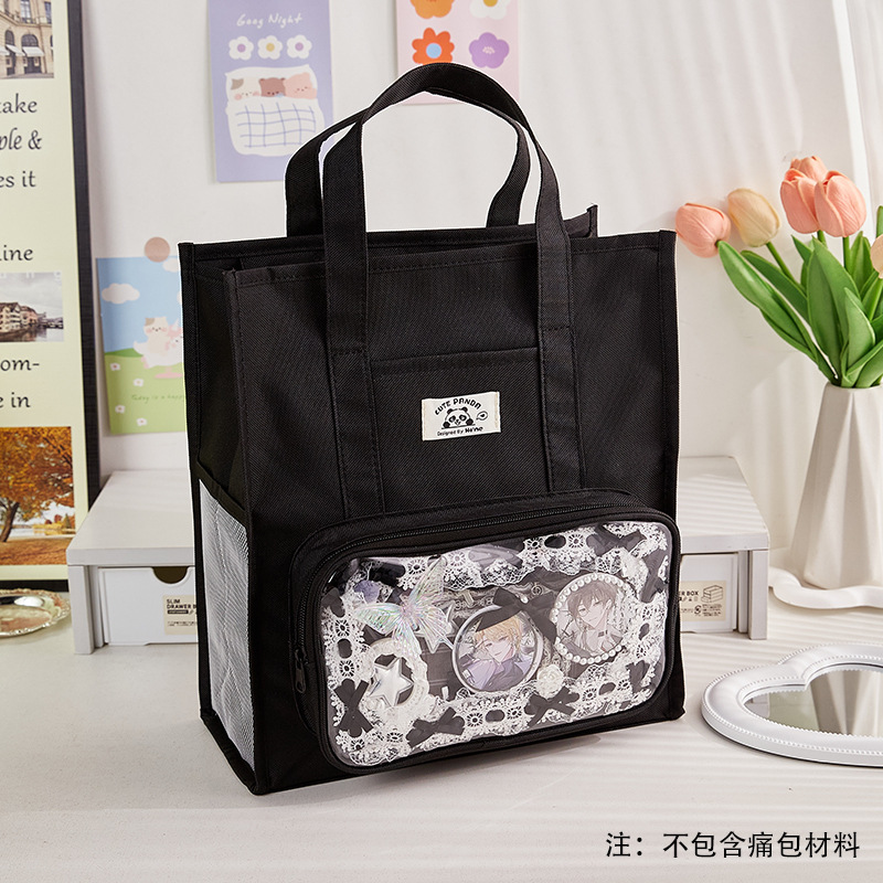 Bolsa de matrícula para estudiantes de primaria, linda bolsa para documentos, bolsa de almacenamiento de papelería para tareas para estudiantes, bolsa de recuperación de gran capacidad, engrosamiento