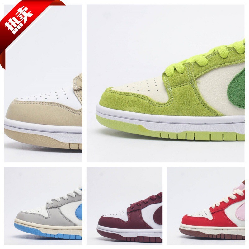 Sports Shoe Version: Green Apple, Gray and White Basketball Shoes, Casual Shoes for Men, Blue for Women, Putian Burgundy, Dunk High-Top, Couple's Style Sports Shoe Version: Green Apple, Gray and White Basketball Shoes, Casual Shoes for Men, Blue for Women, Putian Burgundy, Dunk High-Top, Couple's Style