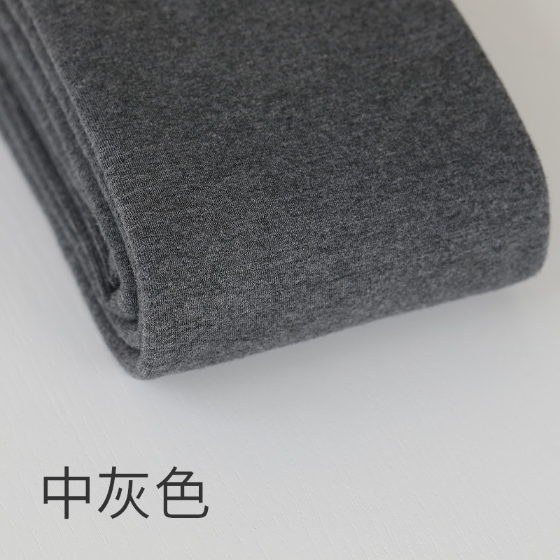 Leggings mujeres 5 nuevas medias grises de otoño y invierno más vello negro superior