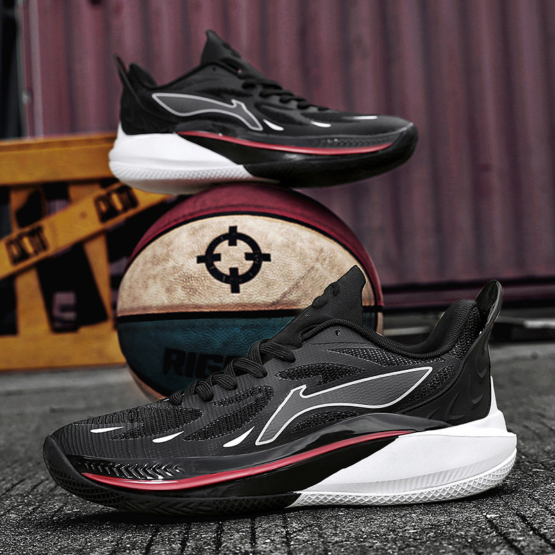 Zapatillas de Baloncesto para Hombre Sonic 12 de Malla y Caucho, Transpirables, Antideslizantes y Resistentes al Desgaste