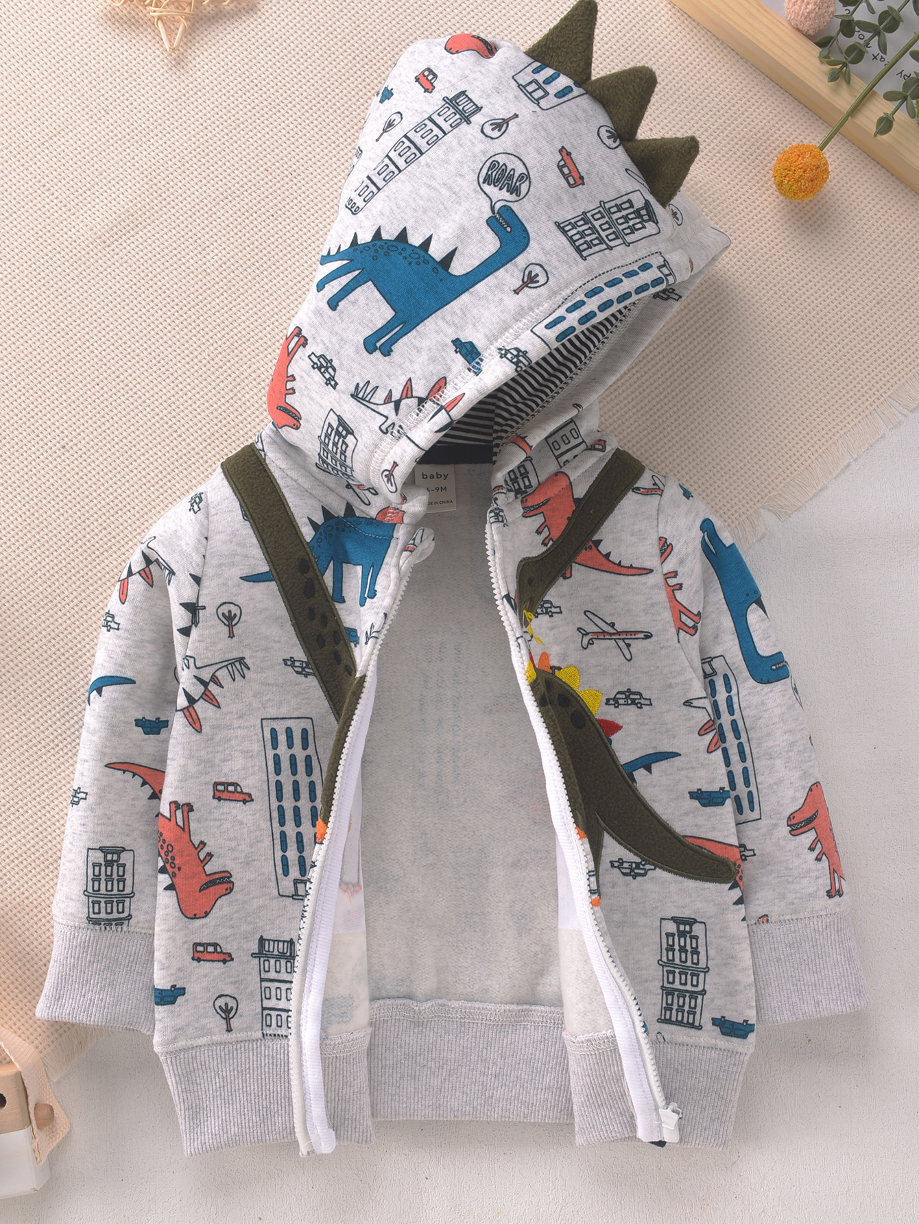 Comercio exterior europeo y americano ropa para niños primavera y otoño material de suéter de dos piezas para niños suéter con capucha ropa para bebés ropa para niños al por mayor