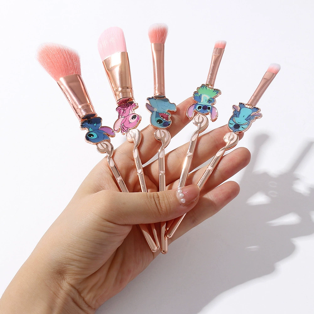 Three generations of Stich makeup brush Stitch dolls, gigon, surrounding gift Star Baby Stidi