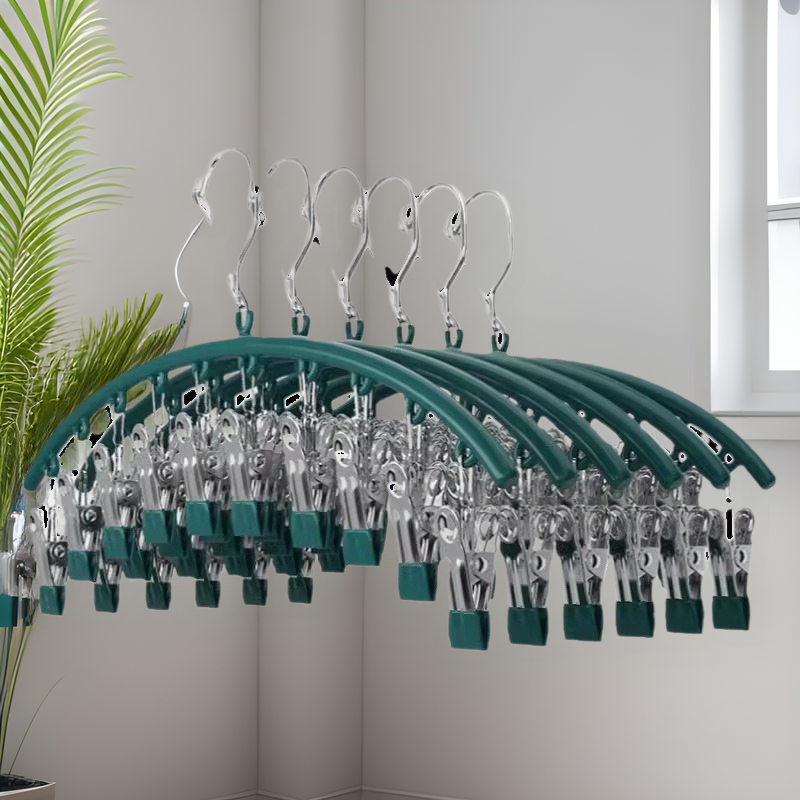 Drying socks artifact household multi-clip drying rack seamless balcony wardrobe cool underwear baby multifunctional underwear