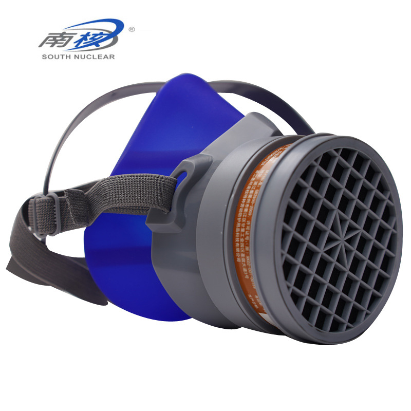 南核219硅胶面具喷漆装修防异味半面罩 粉尘酸性有机气体防毒套装