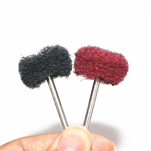 Amazon scouring pad 40pc nylon grinding head metal polishing fiber brushed grinding head scouring pad grinding head