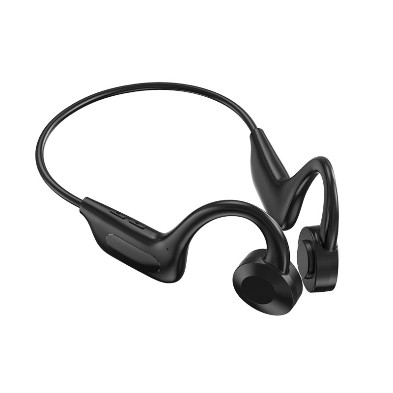 Nuevo Concepto de conducción ósea auricular Bluetooth inalámbrico no-en-oído Deportes oído-montado en espera larga fábrica modelo privado