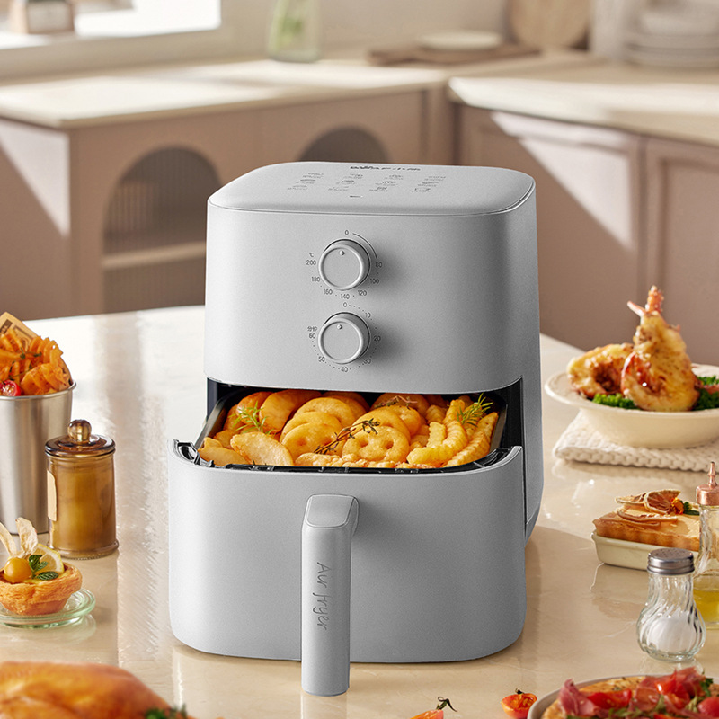 Bear Air Fryer QZG-Z15B3 Household Multi-function Large Capacity No-turn Electric Fryer Electric Potato Chip Machine Electric Baking