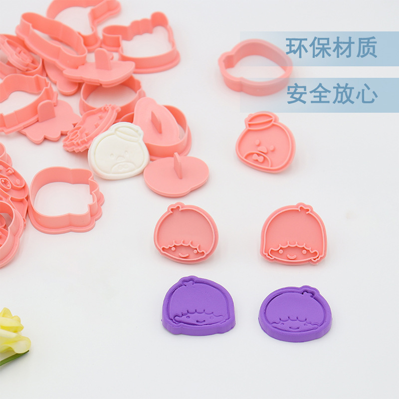 跨境磨具印章磨具卡通印章模库洛米卡通塑料印章模具日本三丽鸥