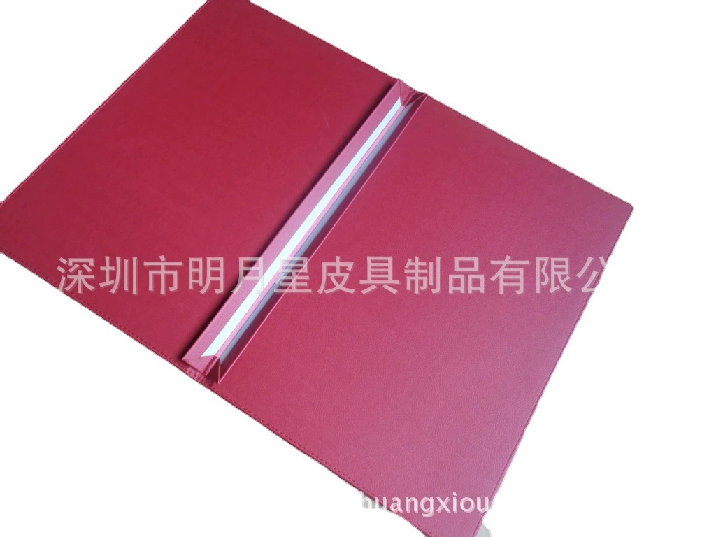 Supply processing sewing recipe book menu folder a4 cover insert hotel restaurant leather menu voltage fuse