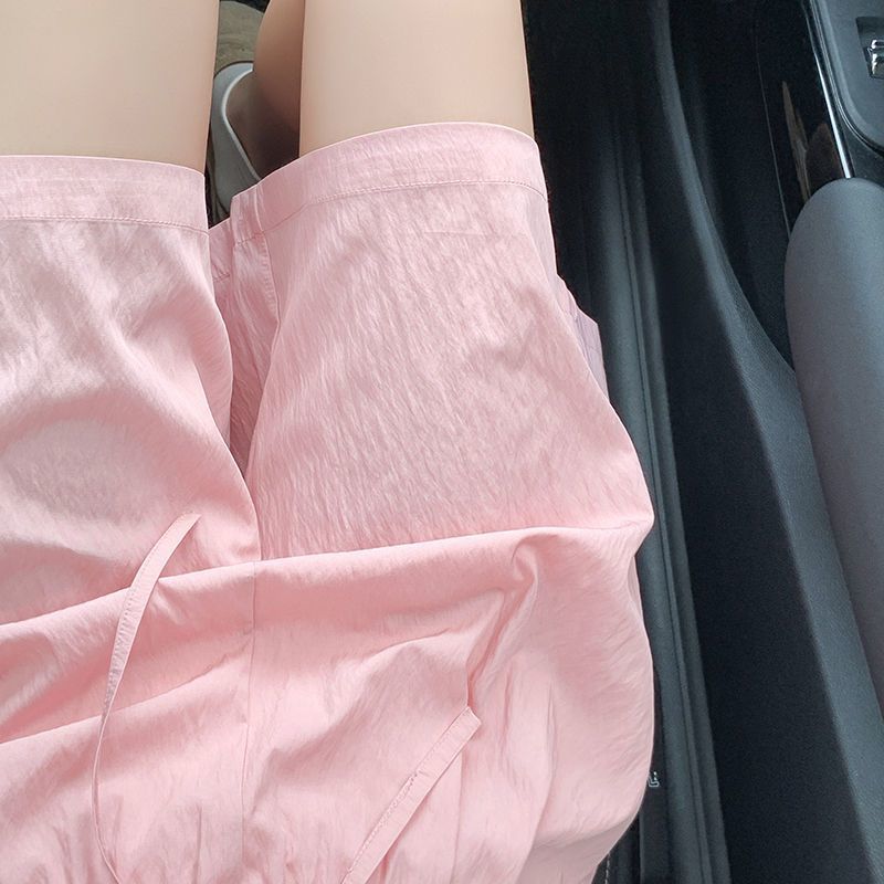 반바지 1#분홍색#단일 조각