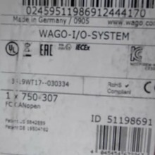 �f��wagoģ�K750-307�f���m����ϡȱ�YԴģ�K