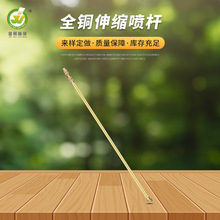 跨境農用電動噴霧器配件全銅伸縮噴桿加長大小頭通用噴桿廠家批發