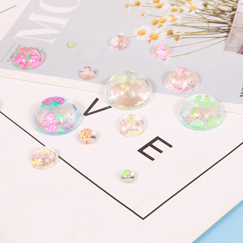 diy滴膠模具多圓時光寶石硅膠模具硅膠香薰石膏磨具手工鏡面擺件