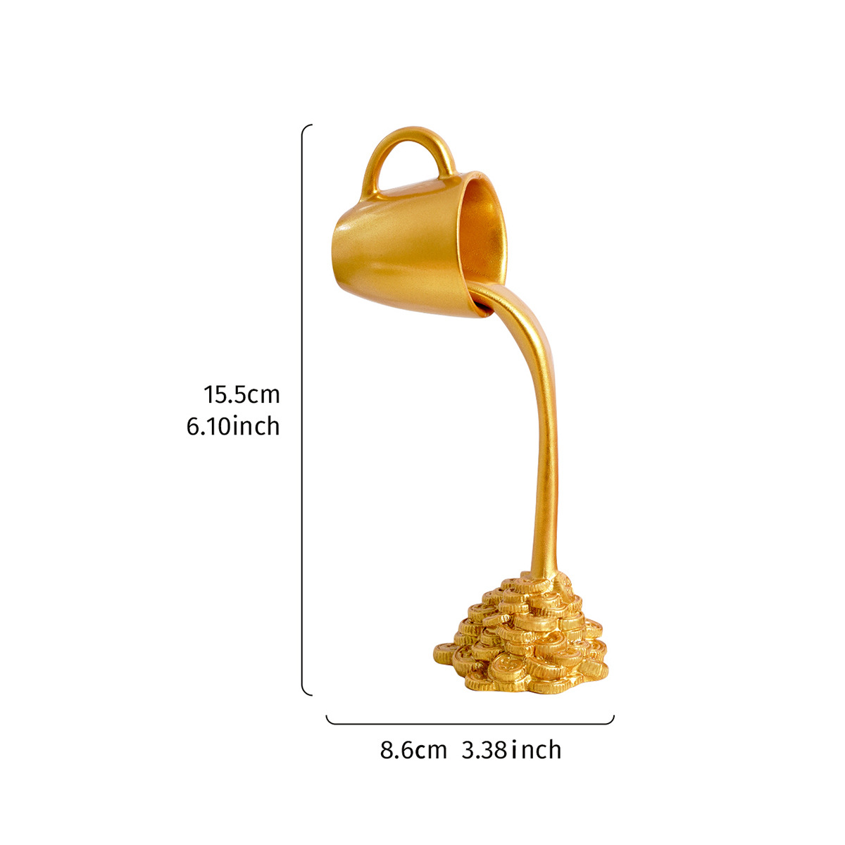 실키 커피 컵 금화