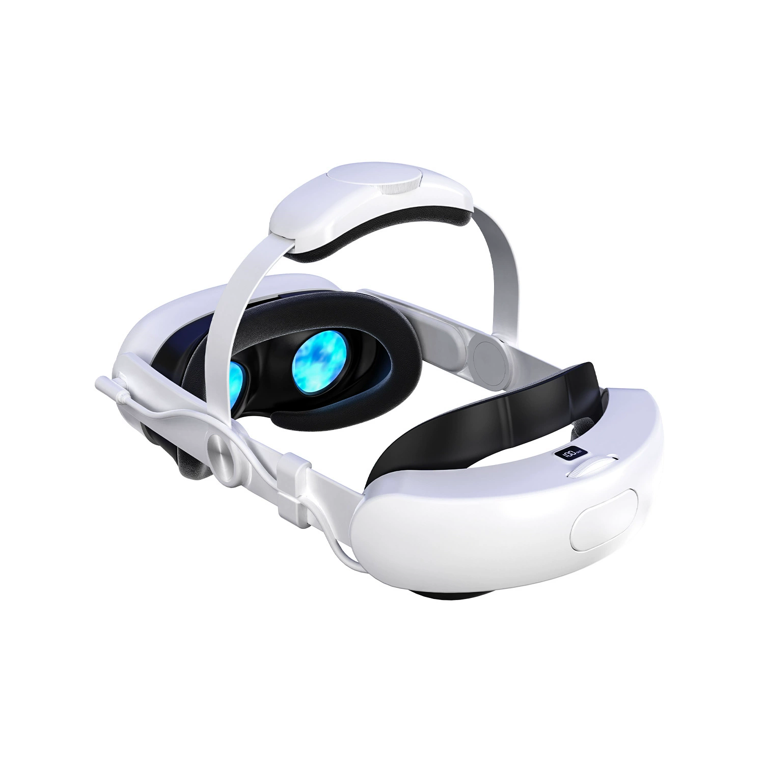 Новое зарядное устройство для Meta Quest3s с головкой наушника, сжатие одним кликом, аккумулятор 8000 мАч, аксессуары для VR